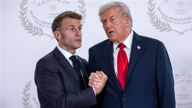 Trump droht: Sollte Frankreich dem „Friedensrat“ nicht beitreten, könnte es hohe Zölle geben. (Archivbild)