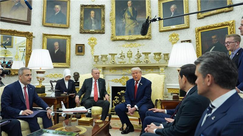 Trump drängt Erdogan zu Verzicht auf russische Energie Trump findet das Verhältnis zu Erdogan „augezeichnet“.