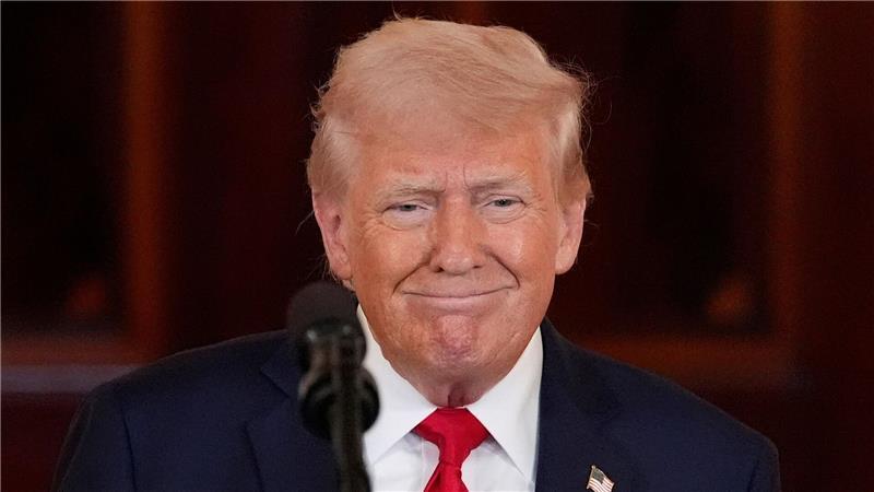 Trump fordert von der Fed Zinssenkungen - bislang vergeblich. (Archivbild)