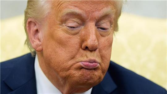 Trump gibt sich trotzig. 