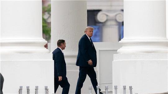 Trump hat sich zu einem möglichen Rahmenabkommen mit dem Iran geäußert.