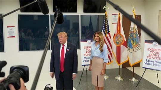 Trump hat vorab gewählt. 
