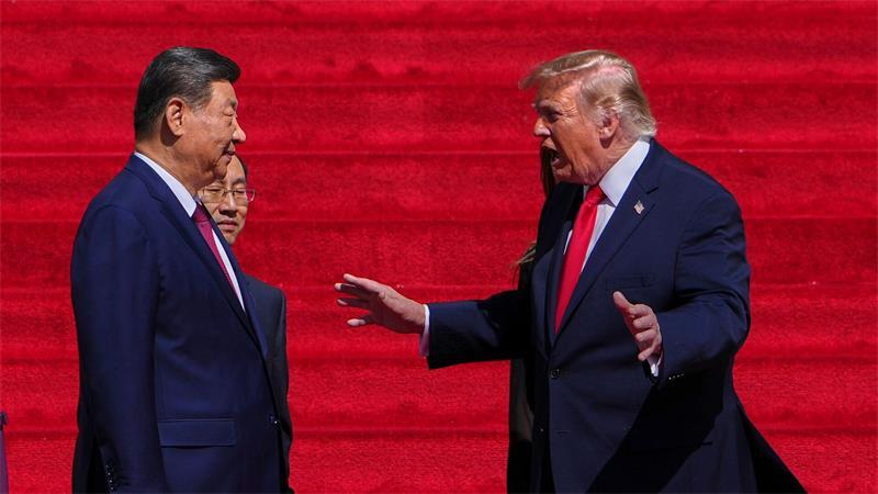 Trump hatte Xi vergangene Woche in Washington empfangen. (Archivbild) 
