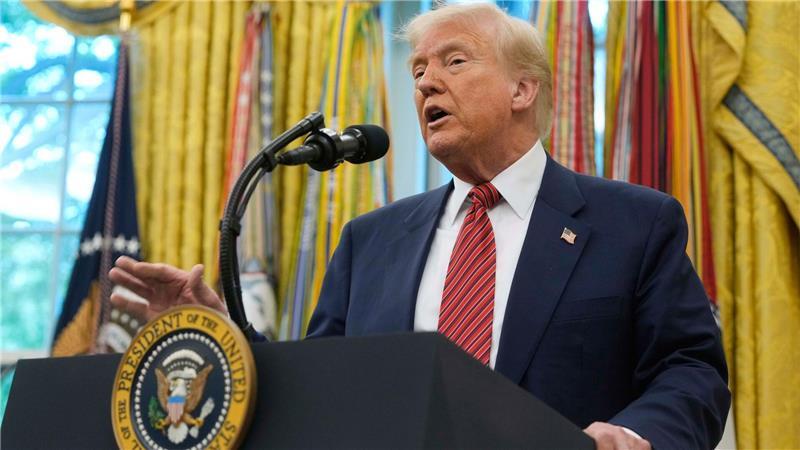 Trump hofft auf gutes Ergebnis des Türkei-Treffens (Archivbild) 