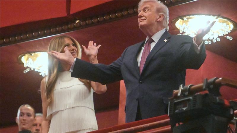 Trump im Kennedy Center (Archivbild). 