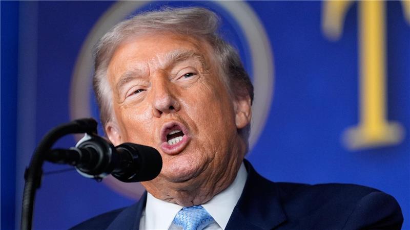 Trump ist begeistert über die Verabschiedung der UN-Resolution. 