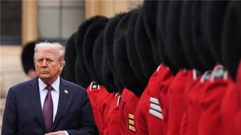 Trump ist ein Fan der britischen Monarchie. 