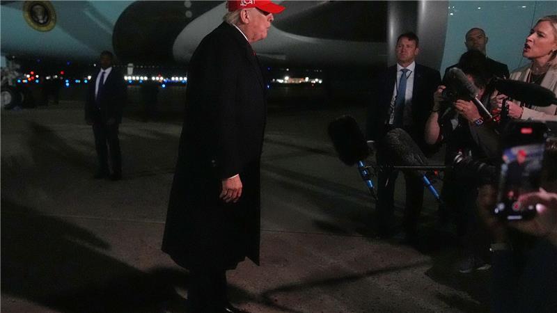 Trump ist es „egal“, ob der Iran an den Verhandlungstisch zurückkehrt. 