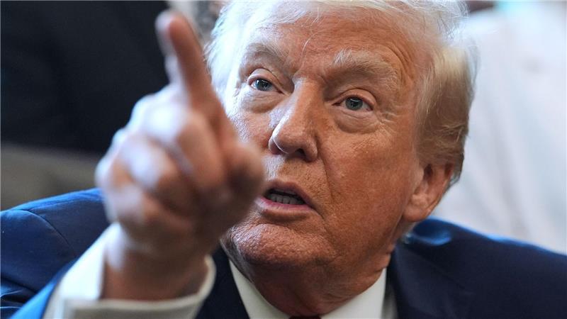 Trump ist für einen Regimewechsel im Iran. (Archivbild)