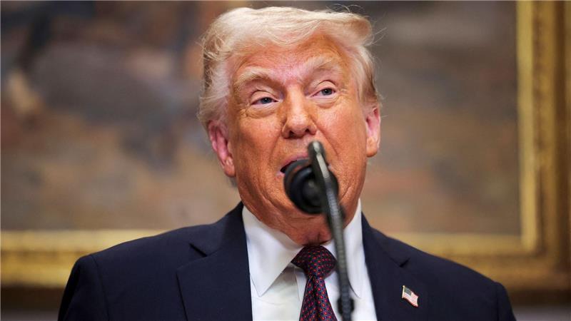 Trump zur Sicherheitspanne: „Ich war nicht involviert“ Trump ist mit den bisherigen Erklärungen seiner Kabinettsmitglieder zu der massiven Sicherheitspanne zufrieden. (Archivbild)