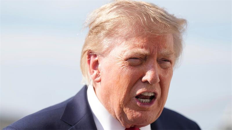 Trump kritisiert Gegner von Riesen-Rechenzentren. (Archivbild)