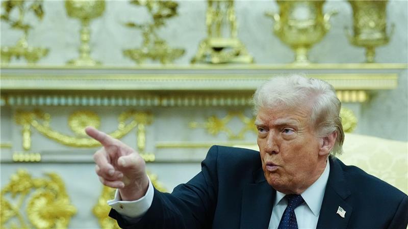 Trump lobt Merz - und attackiert andere Europäer Trump kritisierte Spanien und Großbritannien scharf.