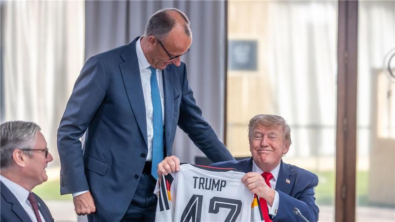 Trump mit Trikotnummer 47