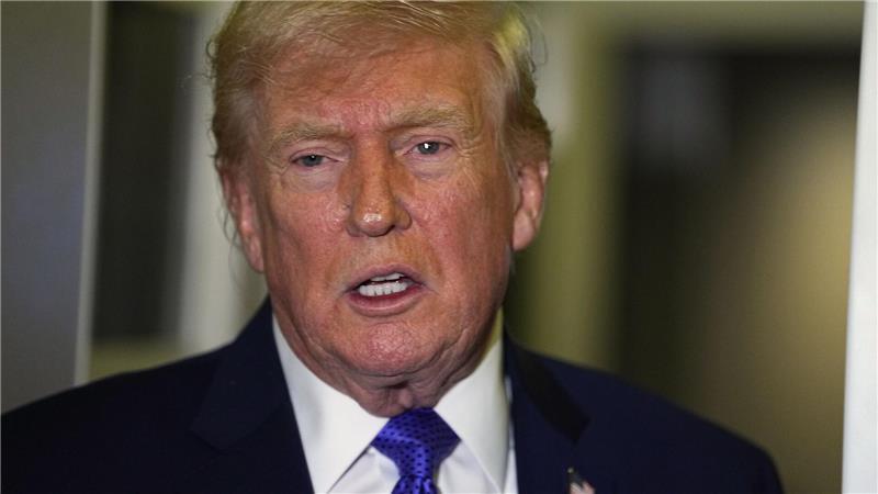 Warnung vor Risiken eines Iran-Angriffs? Trump dementiert Trump nannte Berichte über angebliche Warnungen seines Generalstabchefs falsch. (Archivbild).