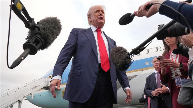 Trump drängt Thailand und Kambodscha zu Waffenruhe Trump schaltet sich aus Schottland in den Konflikt ein.