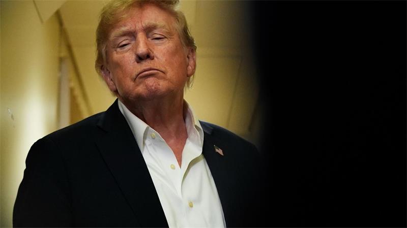 Trump spielt Gefahren von KI herunter. (Archivbild)