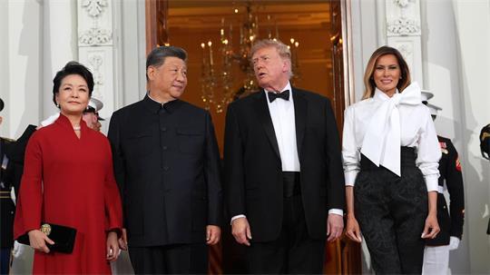 Trump spricht von exzellenter Verbindung zu China. 