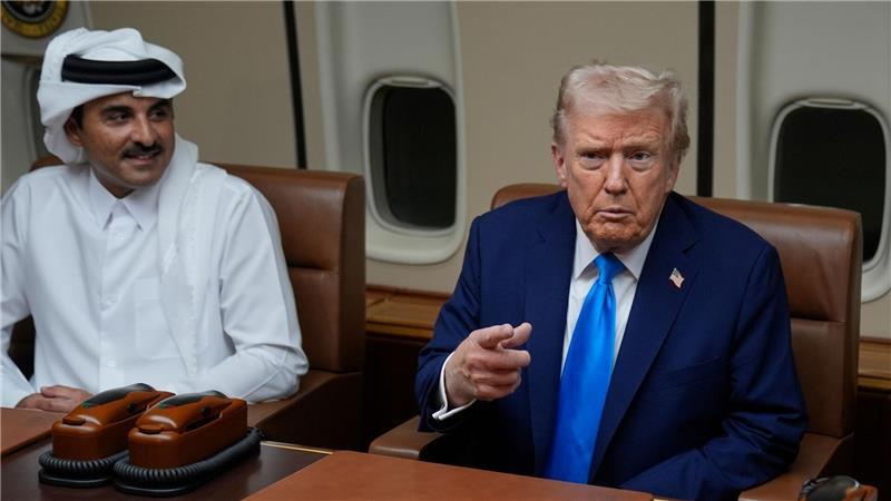 Hamas unter Druck - Will wohl künftig in Gaza mitregieren Trump stellte beim Tankstopp in Katar einen baldigen Einsatz der geplanten internationalen Friedenstruppe (ISF) für den Gazastreifen in Aussicht.