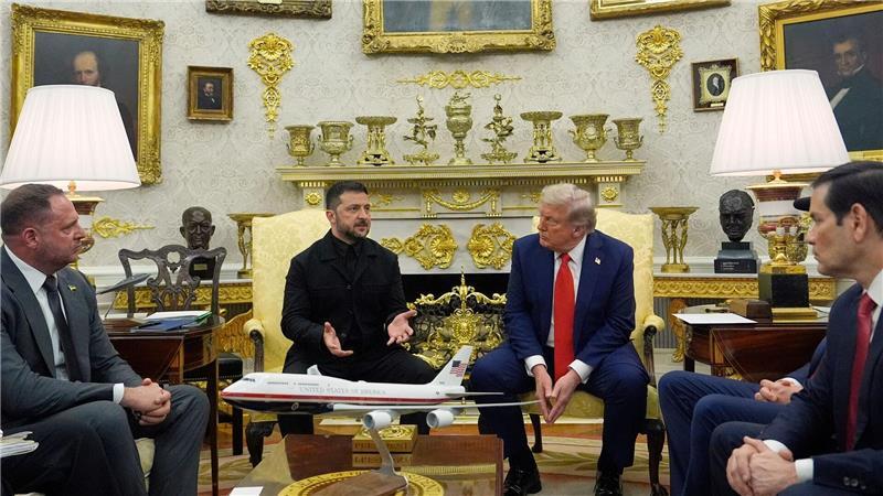 Trump telefoniert mit Putin und empfängt Selenskyj Trump und Selenskyj treffen sich an diesem Freitag erneut im Weißen Haus. (Archivbild)