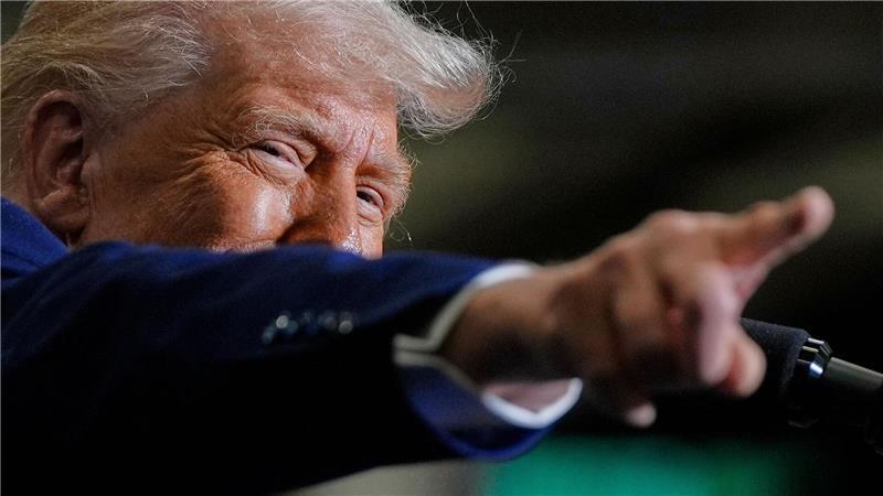 Verband: Höhere US-Zölle auf Aluminium treffen Branche Trump verspricht sich von den neuen Zöllen eine Stärkung der heimischen Industrie. (Archivbild)