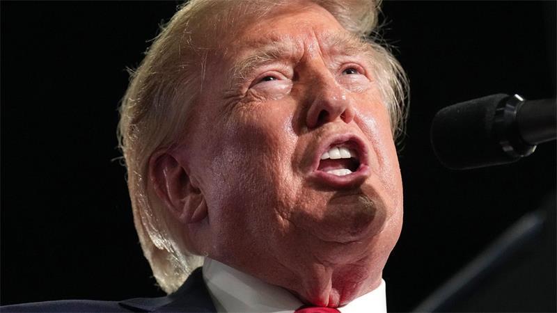 Trump warnt den Iran vor weiteren Angriffen. 