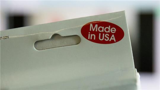 Trump will, dass in den USA mehr Produkte „Made in USA“ verkauft werden. (Symbolbild)