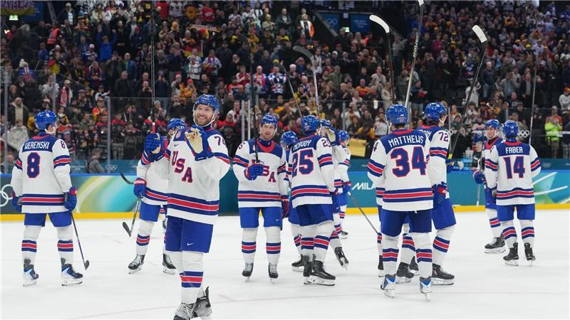 Trump will italienischen Berichten zufolge das US-Eishockey-Team anfeuern, wenn es die Mannschaft ins Finale schaffen sollte. (Archivbild)