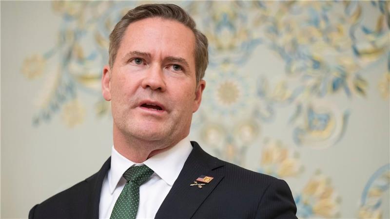 Frau von US-Vize J.D. Vance reist nach Grönland Trumps Nationaler Sicherheitsberater Mike Waltz. (Archivbild)