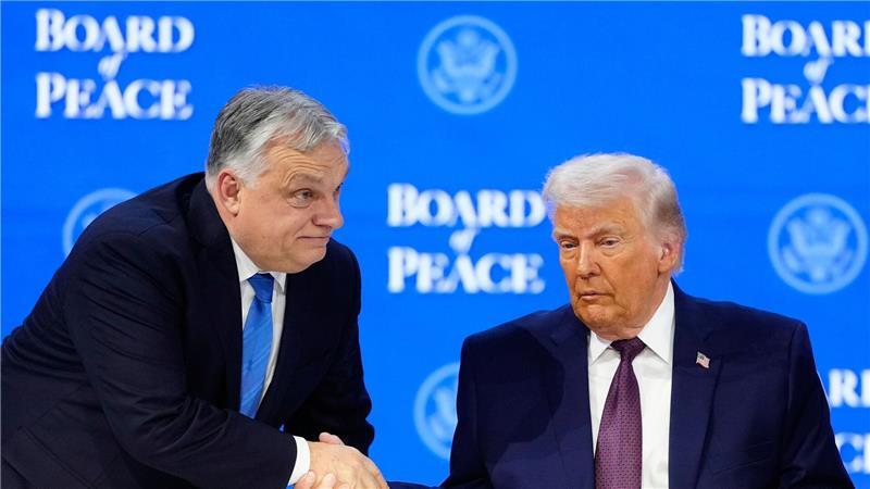 Trumps Verbündeter Orban hat seine Teilnahme an der ersten Sitzung des Friedensrates angekündigt. (Archivbild)