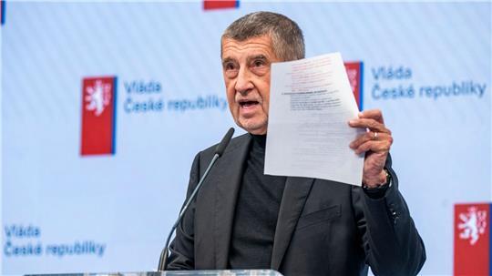 Tschechiens Ministerpräsident Babis steht vor erster Bewährungsprobe. 