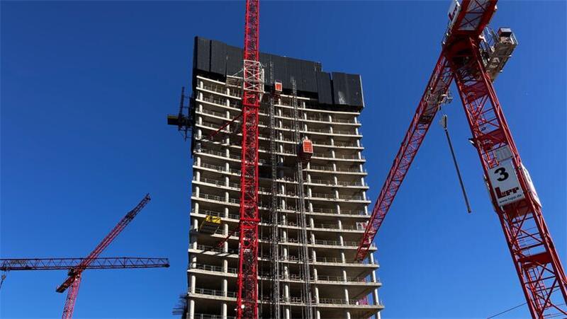 Tschentscher bleibt beim Tower hoffnungsvoll. (Archivbild)