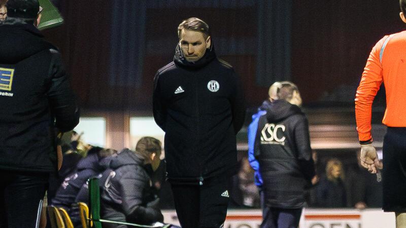 TuS-Trainer Julian Geils kritisierte die Leistung seiner Mannschaft.