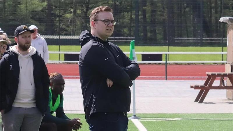 Die Schießbude der Kreisliga: Ist Hammah II noch zu retten? TuS-Trainer Kevin Jahns.