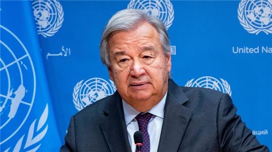 UN-Generalsekretär António Guterres hat seine Forderung nach einer sofortigen humanitären Feuerpause im Gazastreifen erneuert.