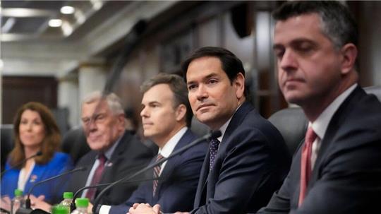 US-Außenminister Rubio hat sich mit Präsident Mulino getroffen.