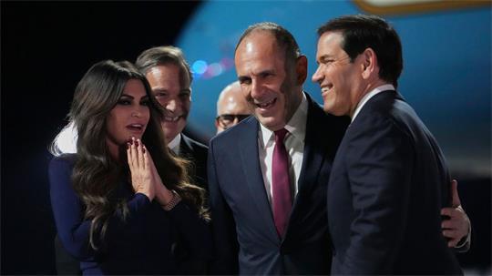 US-Botschafterin Guilfoyle traf Außenminister Rubio gerade erst in Athen. (Archivbild)