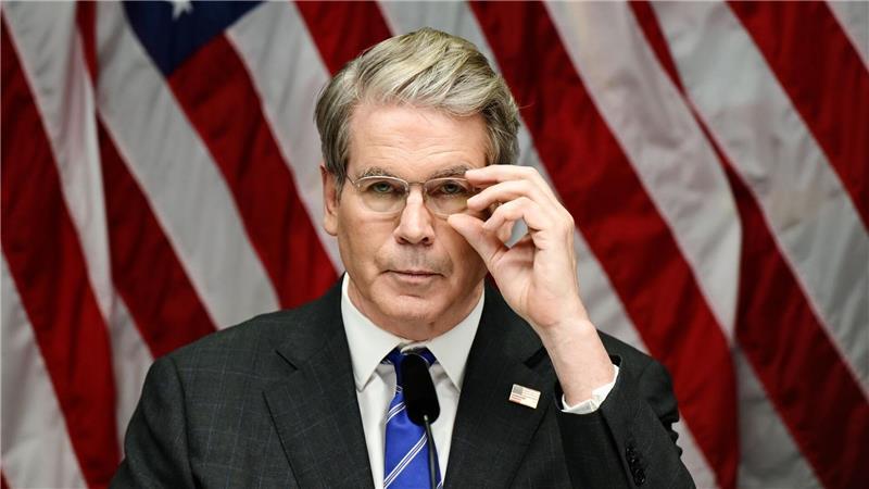 US-Finanzminister Bessent hat die Möglichkeit einer weiteren Lockerung der Sanktionen auf russisches Öl ins Spiel gebracht. (Archivbild)