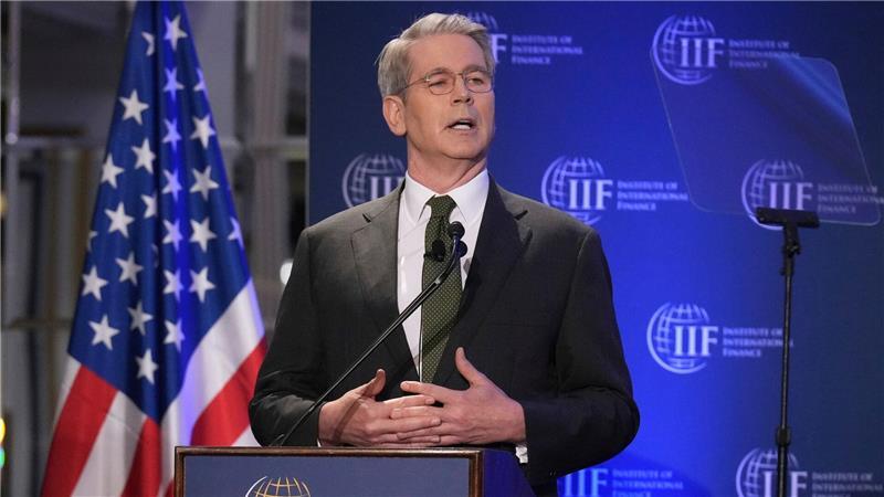 US-Finanzminister Bessent will in der Schweiz mit der chinesischen Seite verhandeln. (Archivbild)  