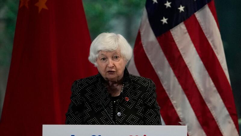 Yellen warnt vor Chinas Überkapazitäten für den Weltmarkt US-Finanzministerin Janet Yellen ist nach China gereist.