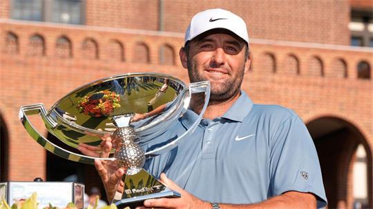 US-Golfstar Scottie Scheffler gewann in Atlanta die Tour Championship.
