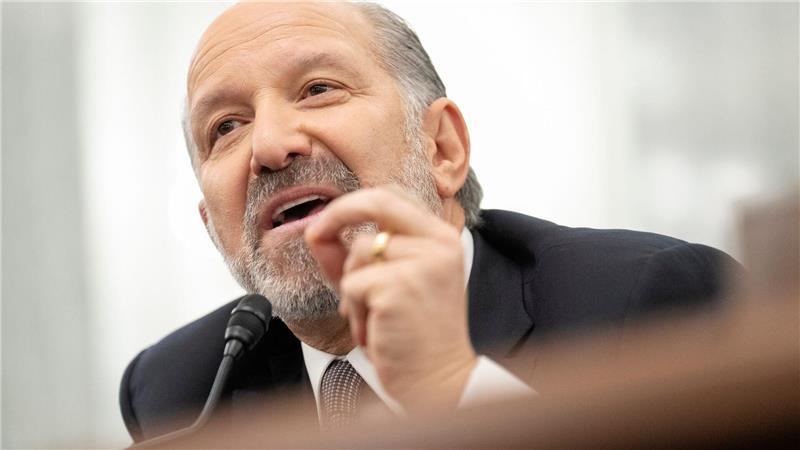 US-Handelsminister Howard Lutnick betont, dass bei den neuen US-Zöllen keine schnelle Kehrtwende zu erwarten sei. (Archivbild)