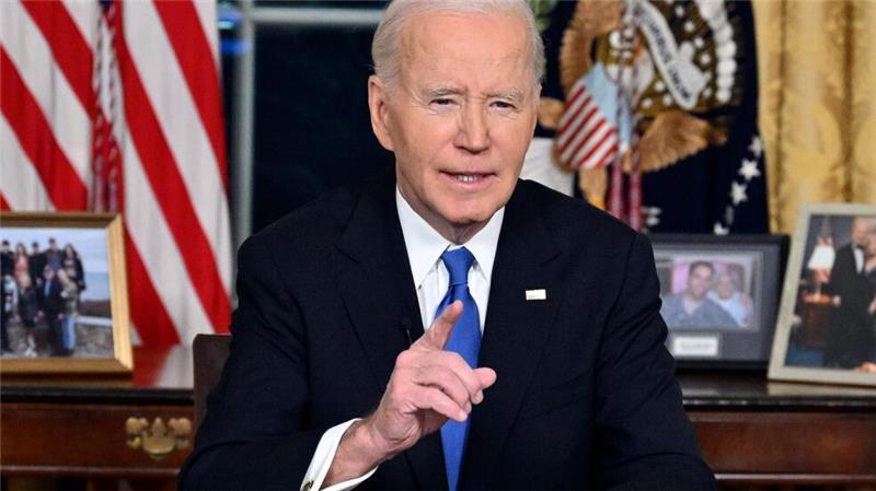 US-Präsident  Biden hält seine Abschiedsrede aus dem Oval Office
