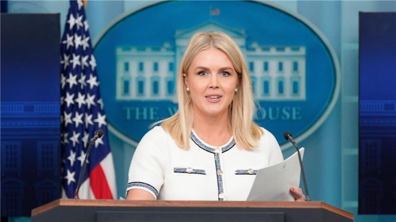 US-Präsident Donald Trump bedauert, dass Katar Ort eines israelischen Angriffs auf die islamistische Hamas geworden ist - sagt die Pressesprecherin des Weißen Hauses, Karoline Leavitt. (Archivbild)