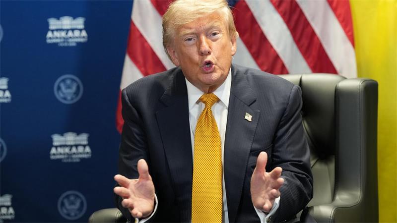 US-Präsident Donald Trump hat sich beim Nato-Gipfel in Ankara Spanien vorgeknöpft, dem er vorwarf, ein verlorener Fall und ein schrecklicher Nato-Partner zu sein.