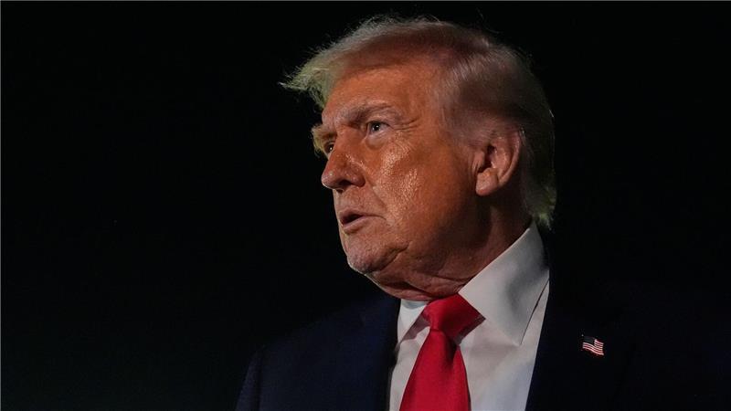 US-Präsident Donald Trump ruft die Menschen im Iran auf, ihre Führung zu stürzen.