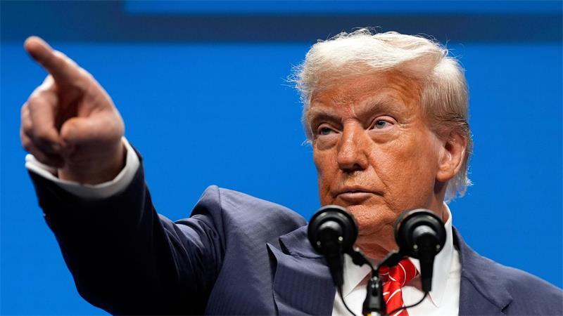 Ukraine soll bei Nato-Gipfel Milliardenversprechen erhalten US-Präsident Donald Trump will, dass die europäischen Alliierten im Bündnis deutlich mehr militärische Verantwortung übernehmen. (Archivbild)