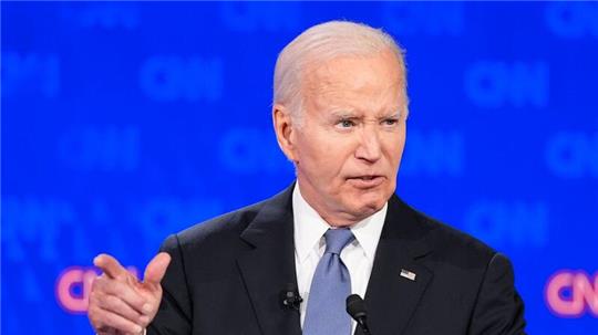 US-Präsident Joe Biden hat bei der TV-Debatte gegen seinen Kontrahenten Donald Trump keine gute Figur gemacht.