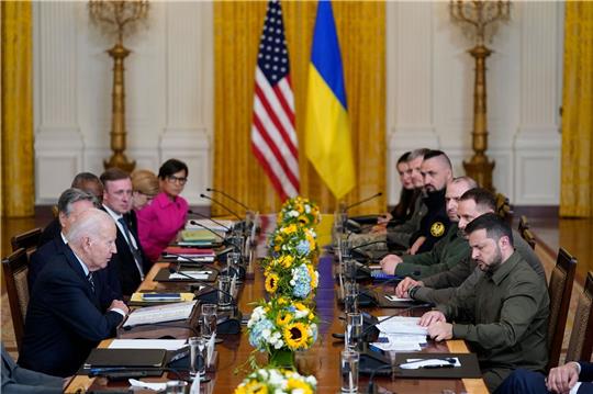 US-Präsident Joe Biden traf sich im September mit dem ukrainischen Präsidenten mit Wolodymyr Selenskyj.