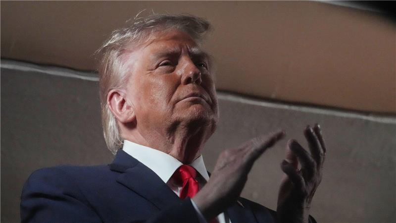 US-Präsident Trump feiert an diesem Sonntag seinen 80. Geburtstag. (Archivbild)