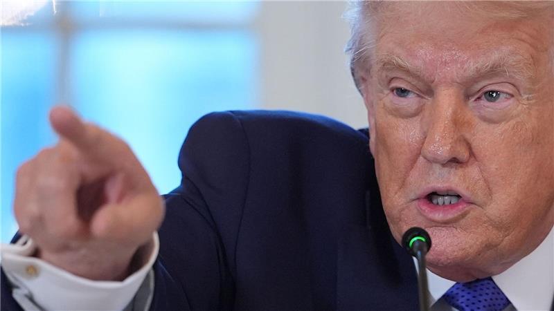 US-Präsident Trump hat den Teilnehmern der Massenproteste gegen die Staatsführung im Iran Unterstützung zugesichert. (Archivbild) 